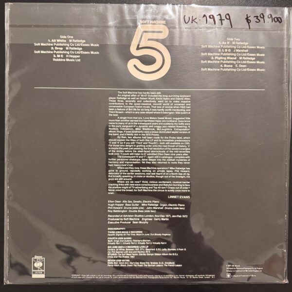Soft Machine - Fifth