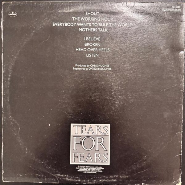 Tears For Fears – Songs From The Big Chair
