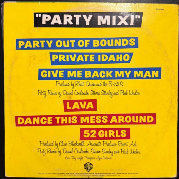 The B-52's - Party Mix!