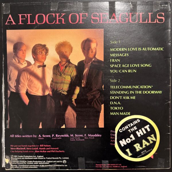 A Flock Of Seagulls - A Flock Of Seagulls